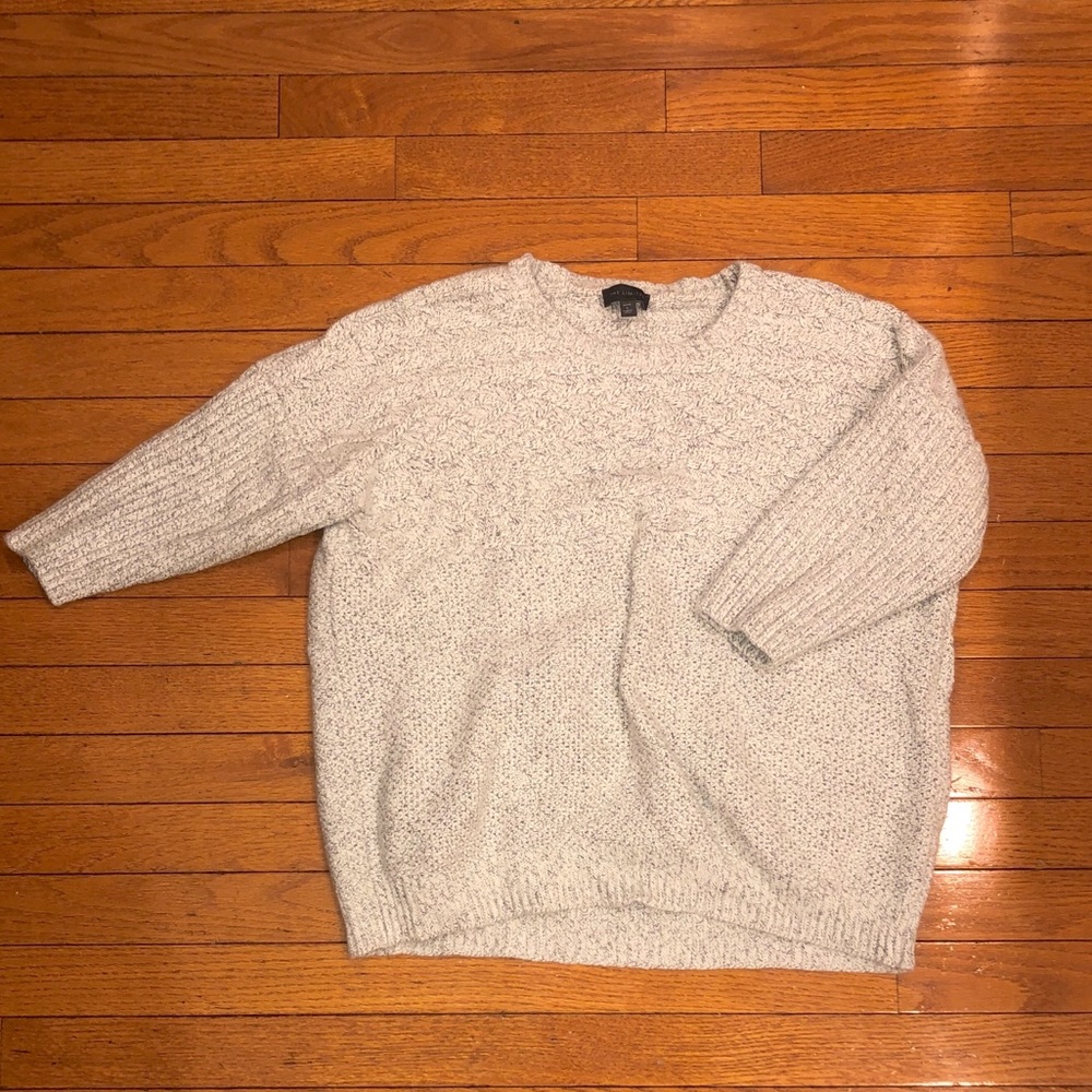 Limited Partial Cable-Knit Sweater - Euc! - image 2